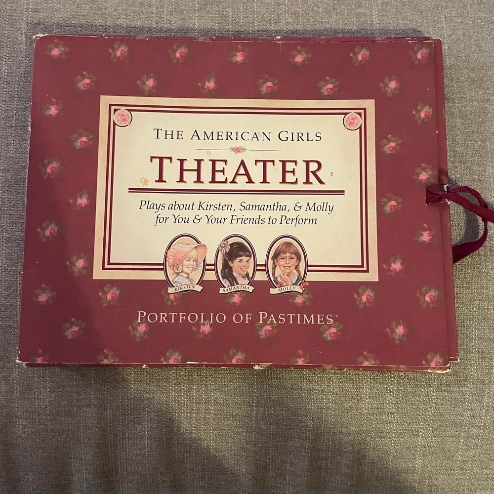 Original Vintage American Girl Doll Theater Scripts “Portfolio of Pastimes”